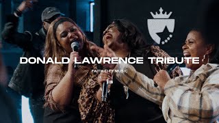 Tim Bowman Jr., Pastor Kim Burrell & Faith City Music | Tribute Performance to Donald Lawrence