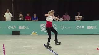 Final Freestyle Slalom Battle Woman  World Skate Games 2022 Argentina Prt 1