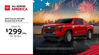 Final Days! Lease the 2025 Tacoma from $299 at Ira Toyota Saco