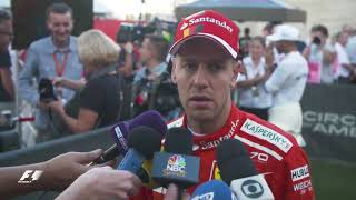 Interview with Vettel after qualifying - US GP 2017