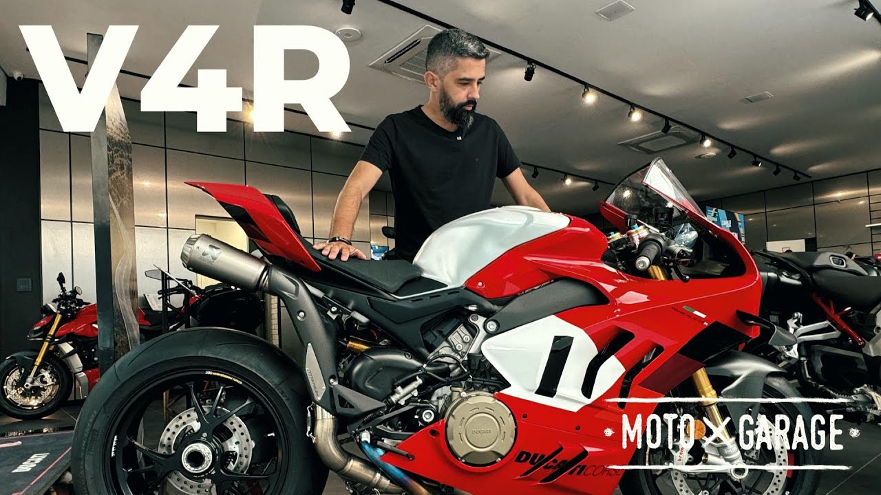 DUCATI PANIGALE V4R  COM  240CV // 690k // Somente 2 unidades no Brasil