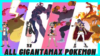 Gigantamax Pokemon All Pokemon Dex Pokemon Sword And Shield All Gigantamax Trainer Gigantamax