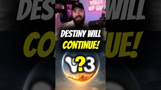 DESTINY IS SAVED!... (NOT CLICKBAIT)
