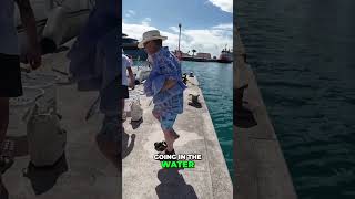 Im not into foot stuff - Barefoot Snorkeling Adventure #travelshorts