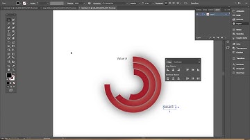 Illustrator Radial Bar graph tutorial