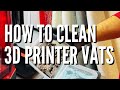 How To Clean 3D Resin Printer Vats & Tanks thumbnail
