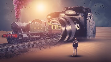 Camera Fantasy Photoshop Manipulation Tutorial