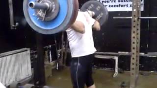 170kg x3 squat