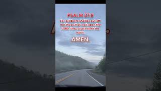 The Meek Shall Inherit the Earth #godsword  #wordofgod #godsmessage #dogood #psalms