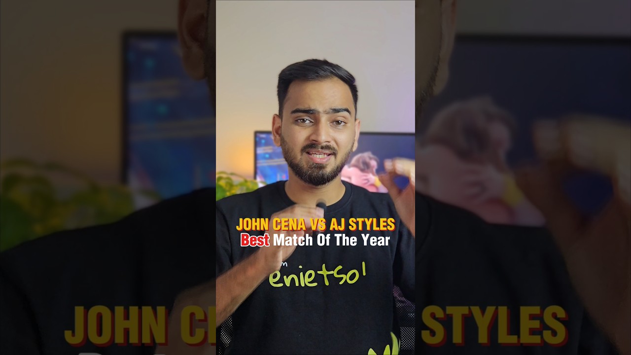 John Cena vs AJ Styles was a classic 5⭐ match, apko kesa laga?♥️