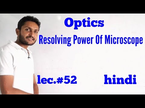 Resolving power of microscope - YouTube