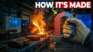 How Magnets Are Made Inside Factories