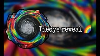 Tiedye reveal : centered spirograph