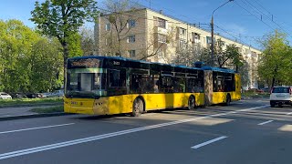 Тролейбус ЛАЗ Е301Д1, бортовий номер 2633, маршрут 33