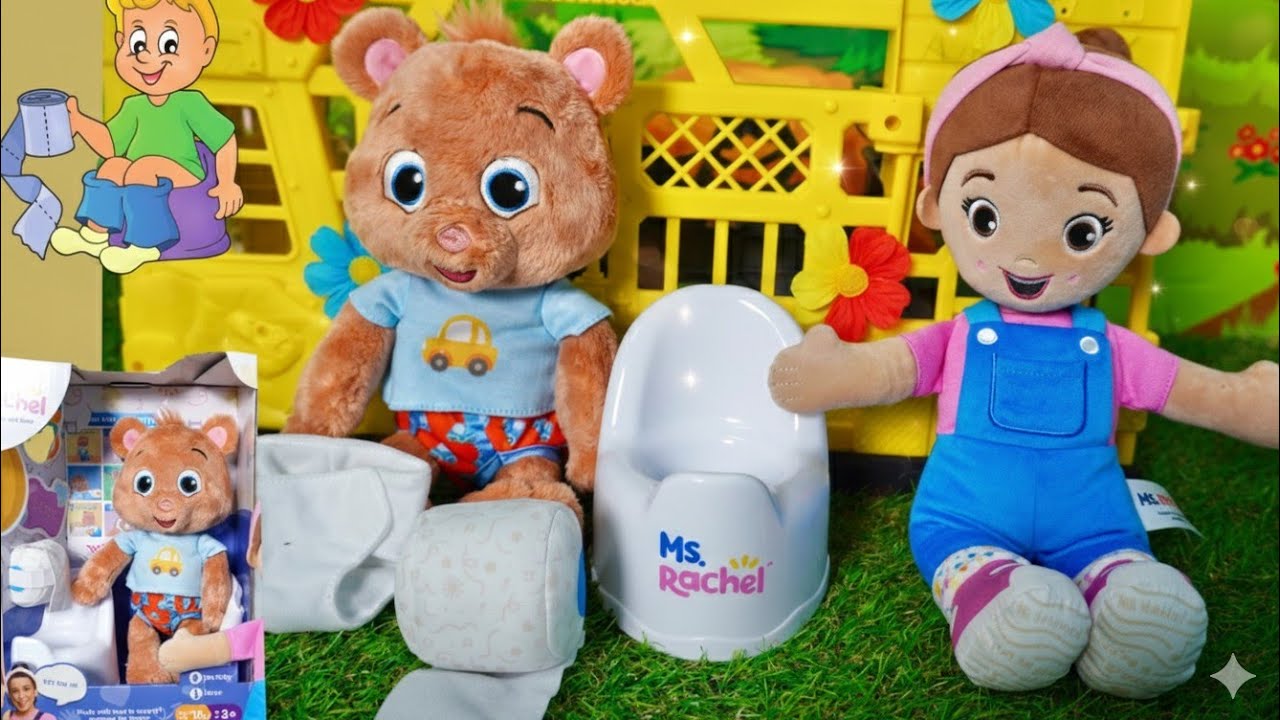 Let's Potty Train with Ms. Rachel & Bean Potty Time Book - Toddler Learning Video
