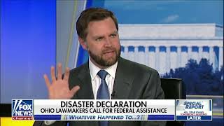 Senator Vance Joins Brett Baier To Discuss The East Palestine Disaster