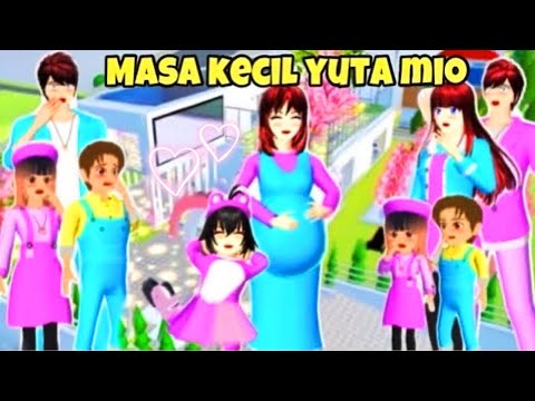 YUTA MIO LOST IN CHILDHOOD! BECAUSE HE HELPED A PREGNANT WOMAN! SAKURA SCHOOL SIMULATOR
