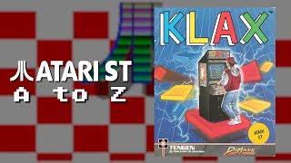 Famous Klax for Atari ST would like to point out it is the '90s and there is time for it | Atari ST A to Z Wealth