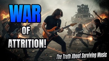 Thumbnail of The Brutal Truth About Making It in Music: A War of Attrition! #musicindustry #musicianlife