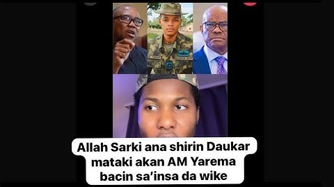 Wasu sun wuce gaba ganin an hukunta AM Yarima sbd abinda ya faru dashi da Wike a abuja… #hausa #abi