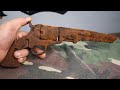 Old Model Ruger Revolver Gun Restoration (decoration gun find in river  )1851 Navy Model Restoration