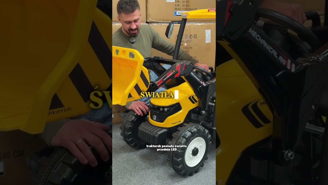 Traktor, Koparka czy Ciężar&oacute;wka? Wszystko w jednym! Wielki Test Meri-Kids