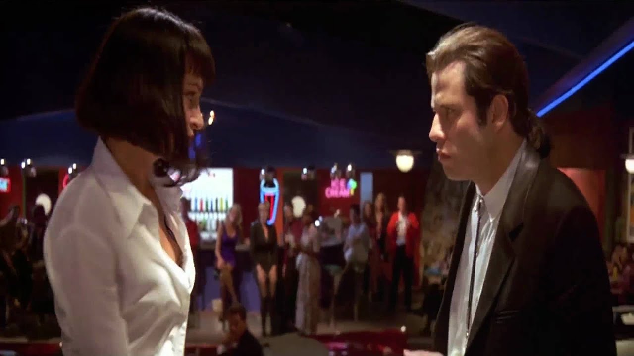 Pulp Fiction baile - YouTube Uma Thurman Costume