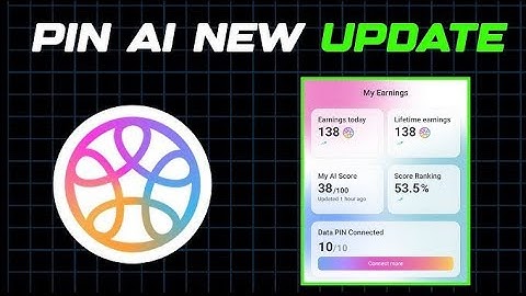 Pin ai new airdrop. Pin ai new update. Pin ai airdrop listing update.