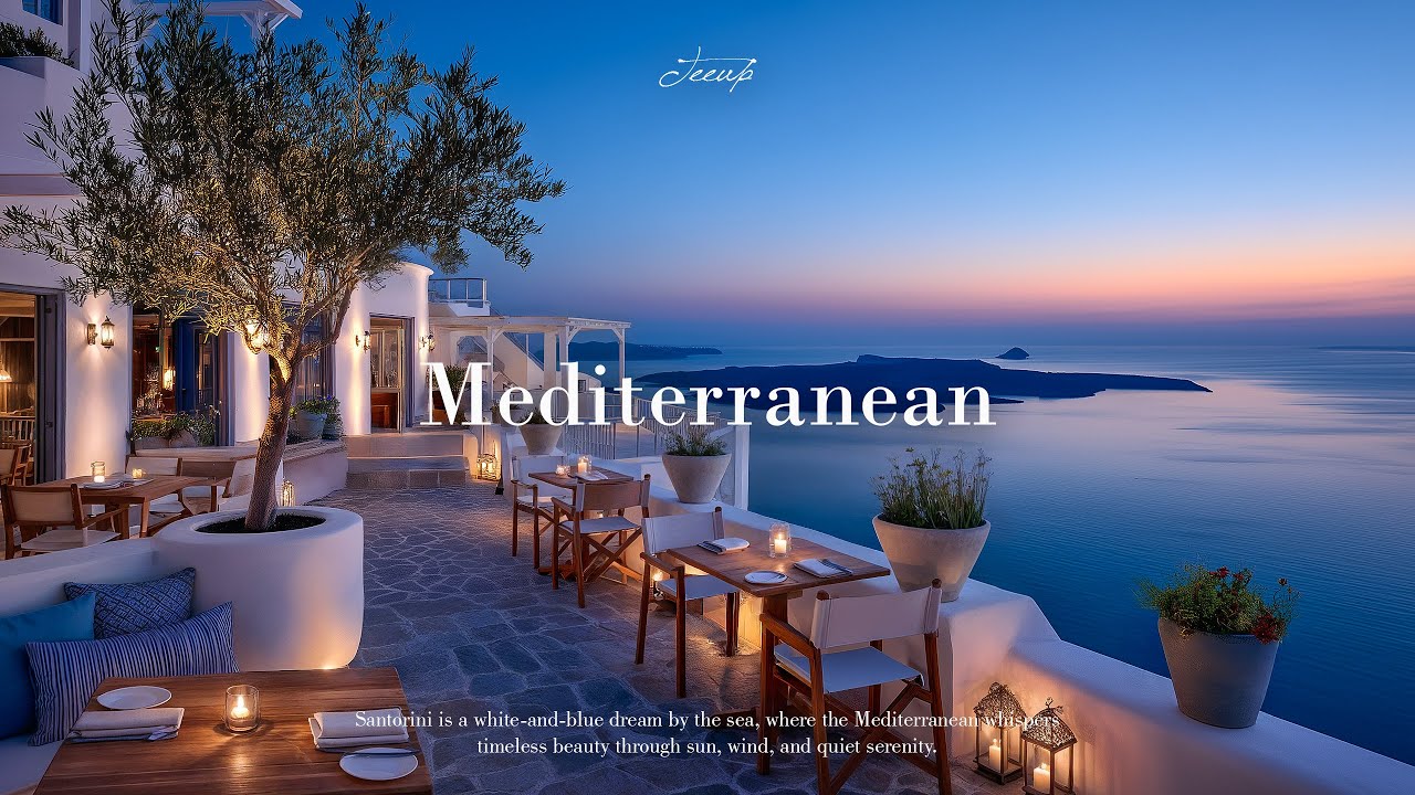 Bossa Nova Beach Cafe Ambience with Relaxing Bossa Nova and Crashing Waves