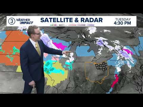 Northeast Ohio Forecast: Messy wintry weather Wednesday