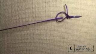Stitching Society Cable Chain Stitch Tutorial by Amy McClellan