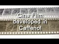 【Instructions】 Cine Film developed in Caffenol    シネフィルムをコーヒー現像してみる