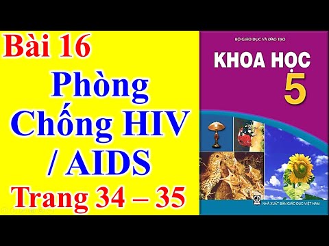 Video Khoa Học Lớp 5 Bài 16 - Phòng Chống HIV / AIDS - Trang... - youtube