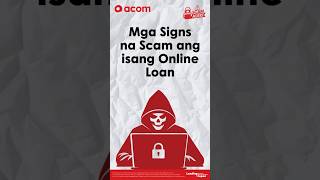 Mag Signs na Scam ang isang Online Loan.