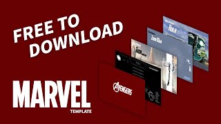 =FREE TO DOWNLOAD= AVENGERS Presentation PPT Template [MADE BY DAMN PPT][MORPH]