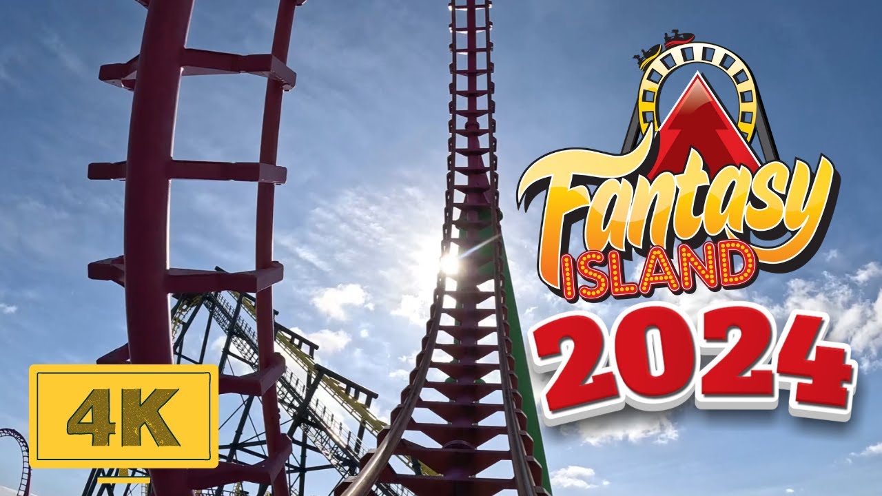 Millennium Front Seat On-Ride POV 4K | Fantasy Island 2024