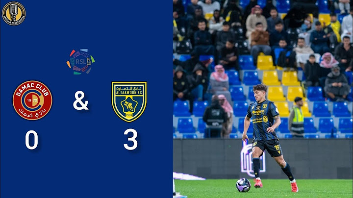 ملخص مباراة #التعاون & ضمك 3-0 الجولة 25