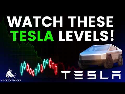 Video preview for Daily Tesla (TSLA) analysis with key levels, trends, and insights—can the bulls maintain momentum?