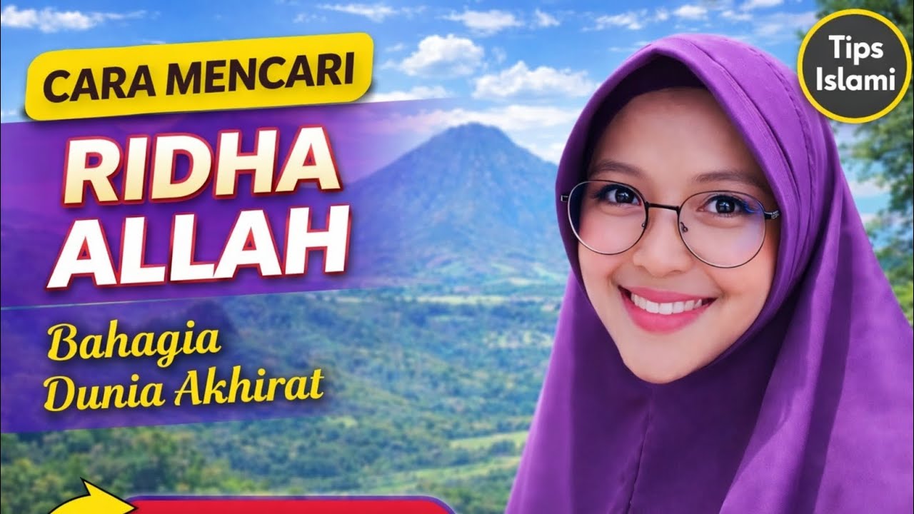 CARA MENCARI RIDHA ALLAH — Inilah Kunci Bahagia Dunia & Akhirat