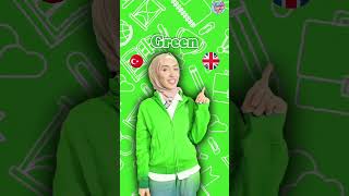 Türkçe İngilizce Renkler Colors