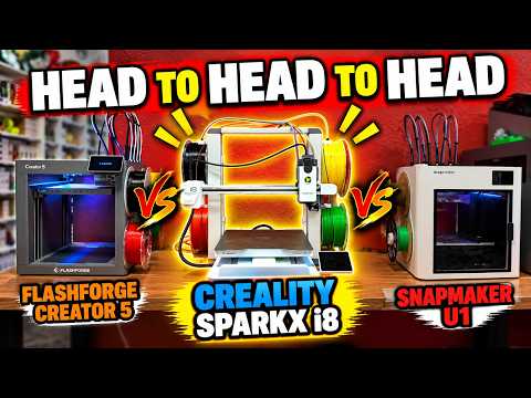 Creality SPARKX i8 3D Printer - Does it Compete with Tool Changers?!