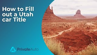 How to transfer a car title in Utah