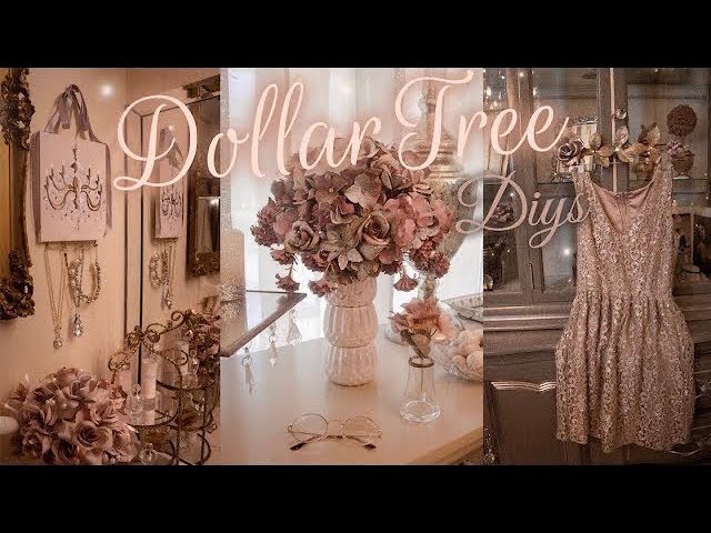 Dollar Tree Diys - NEVER SEEN BEFORE - French, Whimsical, Vintage