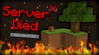 Shutting down a Pay-to-Win Skyblock Server