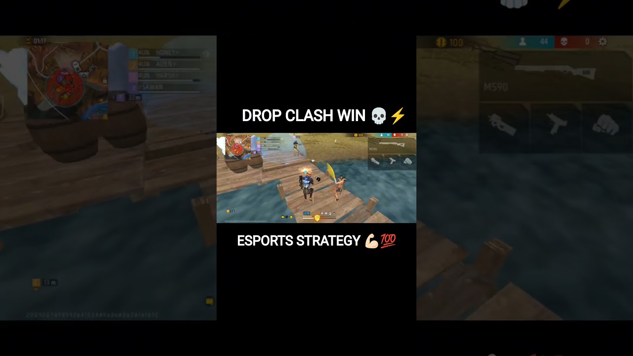 DROP CLASH WIN ESPORTS STRATEGY GARENA FREE FIRE