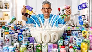 MIXING 100 MILKS!!