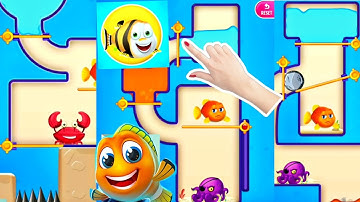Save The Fish Pull The Pin Puzzle Gameplay Level 11-17 | Today