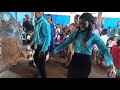 Comr Enete Precious Azubike in action of praise to God with Ndokwa gospel artist Evang Justus Okwus