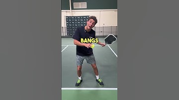 How To Deal With Bangers In Pickleball! 🔨💥 #pickleballtips #pickleball