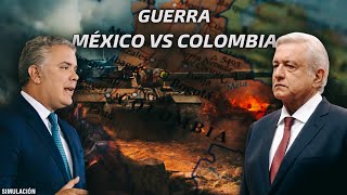 MÉXICO VS COLOMBIA GUERRA -simulación-